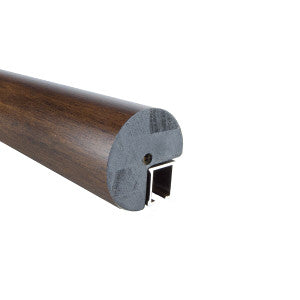 Traverse Rod Sgl Track-8 Ft. 1 Chocolate by Stout Hardware