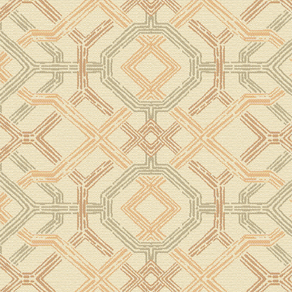 145469-0003 Sketched Fretwork Cameo by Sunbrella Fabric Sunbrella Acrylic USA or Imported 5-Year Horizontal: 14 in. and Vertical: 6.7 in. 54 in. - Fabric Carolina -