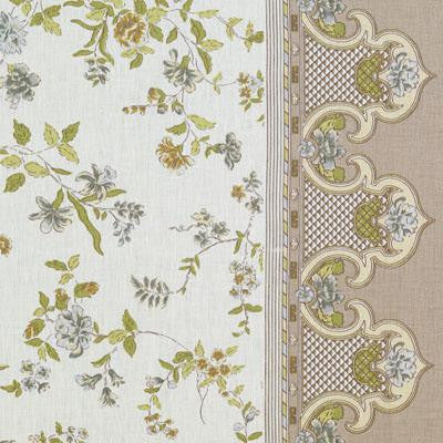 200015H-14 Canton Rose Toast by Duralee Fabric - USA - Horizontal: 54 inches and Vertical: 25.25 inches 54 inches - Fabric Carolina -