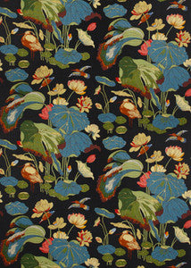 Nympheus Print Teal by Lee Jofa Fabric