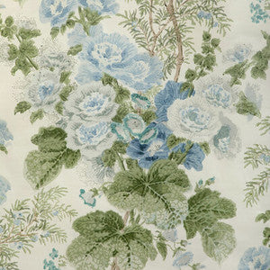 Hollyhock Hdb Blue/Leaf 2005100.153.0 by Lee Jofa Fabric