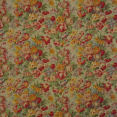 Kingsworthy Ruby/Mint by Lee Jofa Fabric