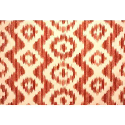 Ikat De Lin Brick by Lee Jofa Fabric SUZANNE RHEINSTEIN *HOLLYHOCK LINEN - 100% Thailand LIGHT Horizontal: 26 and Vertical: 20.5 52 - Fabric Carolina -