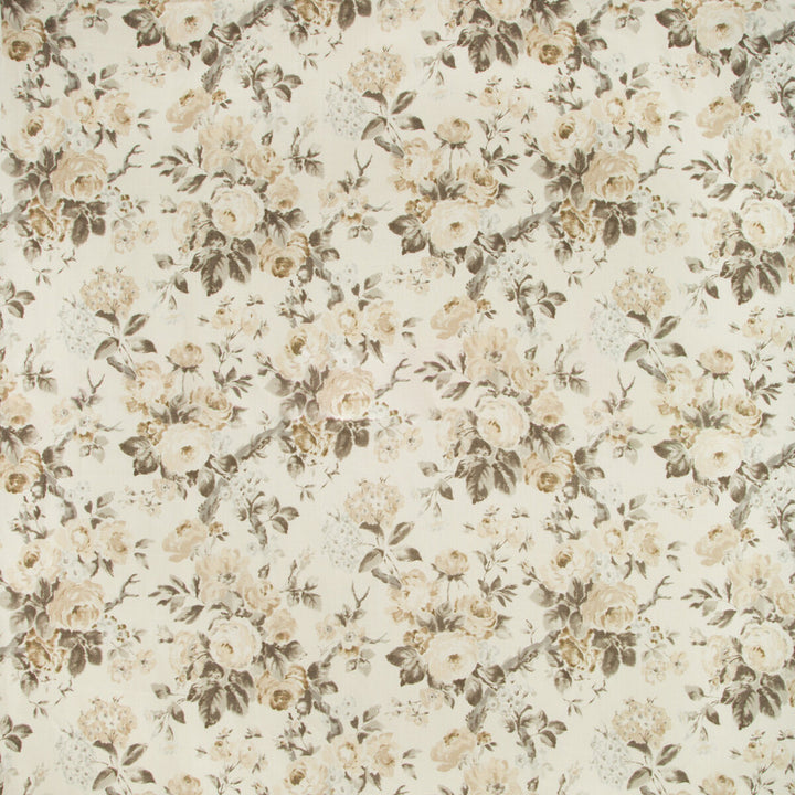 Garden Roses Sand/Sable by Lee Jofa Fabric SUZANNE RHEINSTEIN III LINEN - 100% United Kingdom MEDIUM Horizontal: 20 and Vertical: 32 60 - Fabric Carolina -