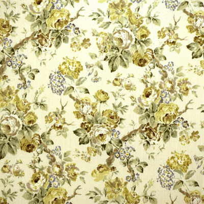 Garden Roses Lime/Leaf by Lee Jofa Fabric