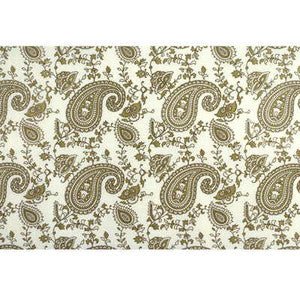 Oasis Embroidery Gold by Lee Jofa Fabric