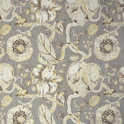 Plankton Taupe by Lee Jofa Fabric - LINEN - 100% Thailand MEDIUM Horizontal: 25 and Vertical: 20 54 - Fabric Carolina -