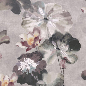 Water Lilies (Wp) # 06 Chamomile by 1838 Wallcoverings Wallpaper