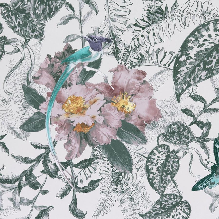 Hedgerow (Wp) # 05 Chamomile by 1838 Wallcoverings Wallpaper Willow STRAIGHT PASTE THE WALL UNITED KINGDOM V-28.5" 20.5"X11YD - Fabric Carolina -