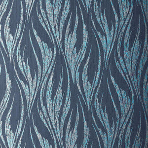 Ripple (Wp) # 03 Blue Dusk by 1838 Wallcoverings Wallpaper
