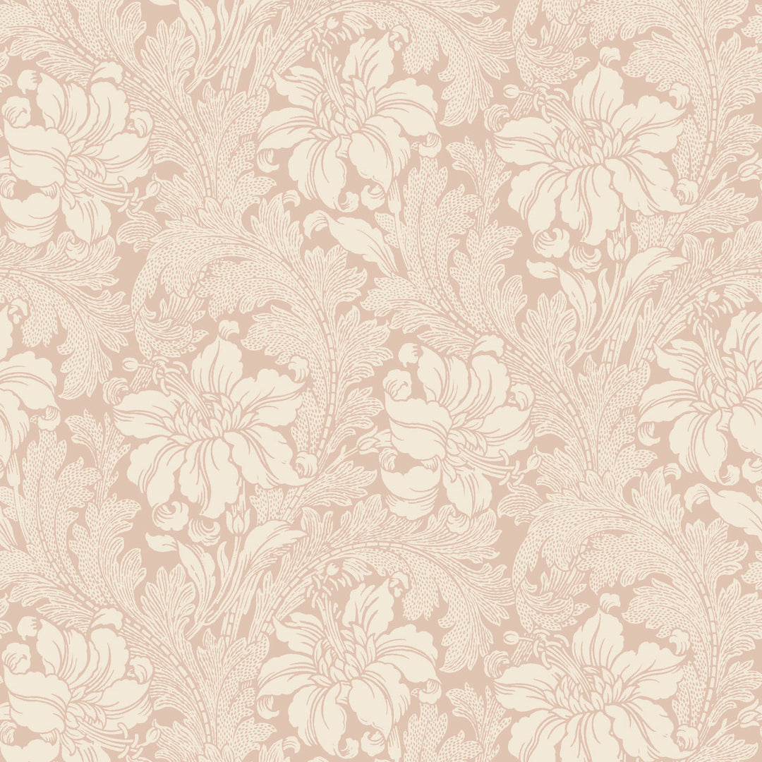 Acanthus Garden - Blush by Schumacher Wallcovering