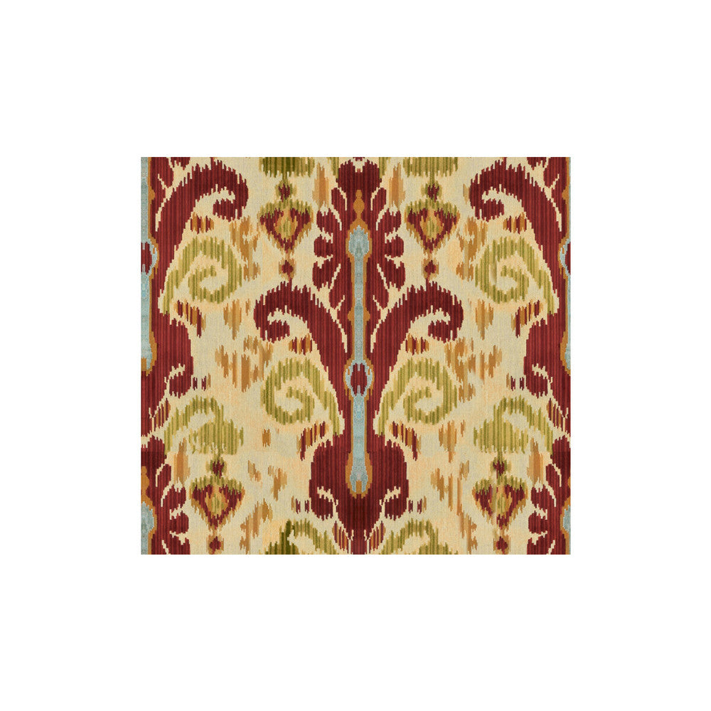 Pardah Velvet Cinnabar by Lee Jofa Fabric ERIC COHLER LODGE VISCOSE - 80%;COTTON - 20% Belgium HEAVY Horizontal: 26.7 and Vertical: 25.4 53.5 - Fabric Carolina -