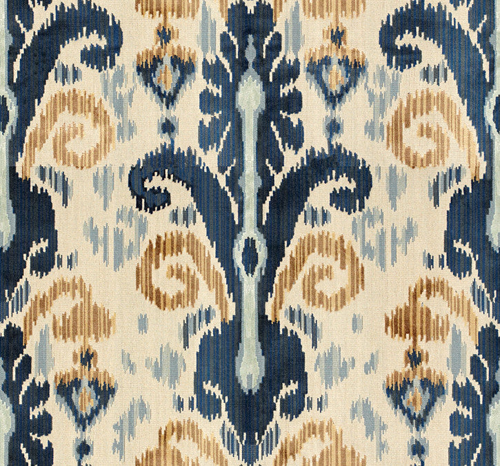 Pardah Velvet Blue by Lee Jofa Fabric
