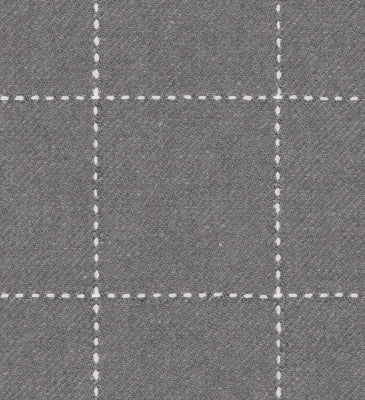 Windowpane Wool Pewter by Lee Jofa Fabric