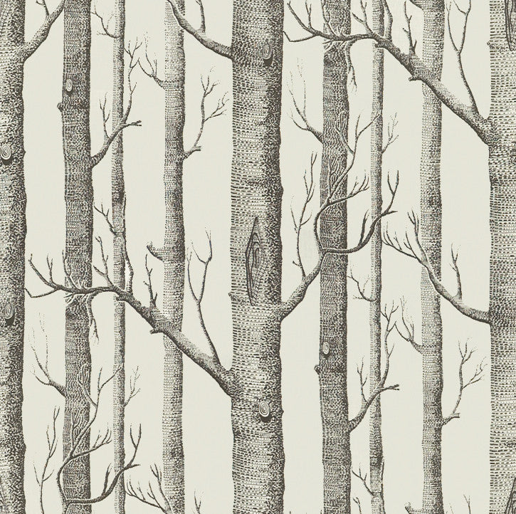 Woods Print Graphite by Lee Jofa Fabric