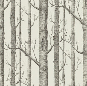 Woods Print Graphite by Lee Jofa Fabric