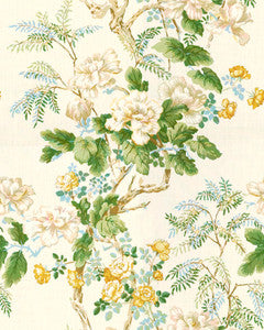 Chinese Peony Gold by Lee Jofa Fabric