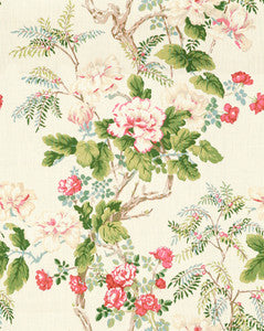 Chinese Peony Rose by Lee Jofa Fabric