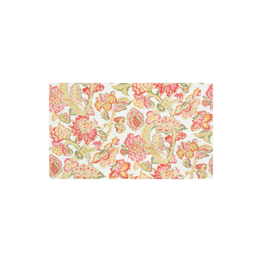La Cinta Red/Pink by Lee Jofa Fabric VERDMONT COLLECTION LINEN - 88%;NYLON - 12% United Kingdom MEDIUM Horizontal: - and Vertical: 32.25 54 - Fabric Carolina -