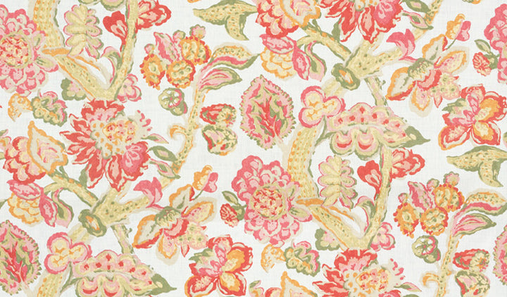 La Cinta Red/Pink by Lee Jofa Fabric