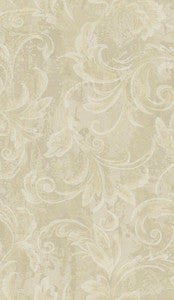 Scroll Gold and Ivory by Seabrook Wallpaper