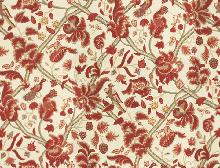 Bloomsbury Red/Gold by Lee Jofa Fabric