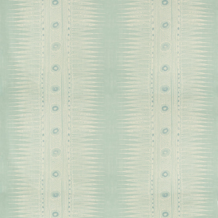 Indian Zag Aqua by Lee Jofa Fabric SUZANNE RHEINSTEIN III LINEN - 60%;COTTON - 30%;NYLON - 10% Thailand MEDIUM Horizontal: 27 and Vertical: 27 54 - Fabric Carolina -