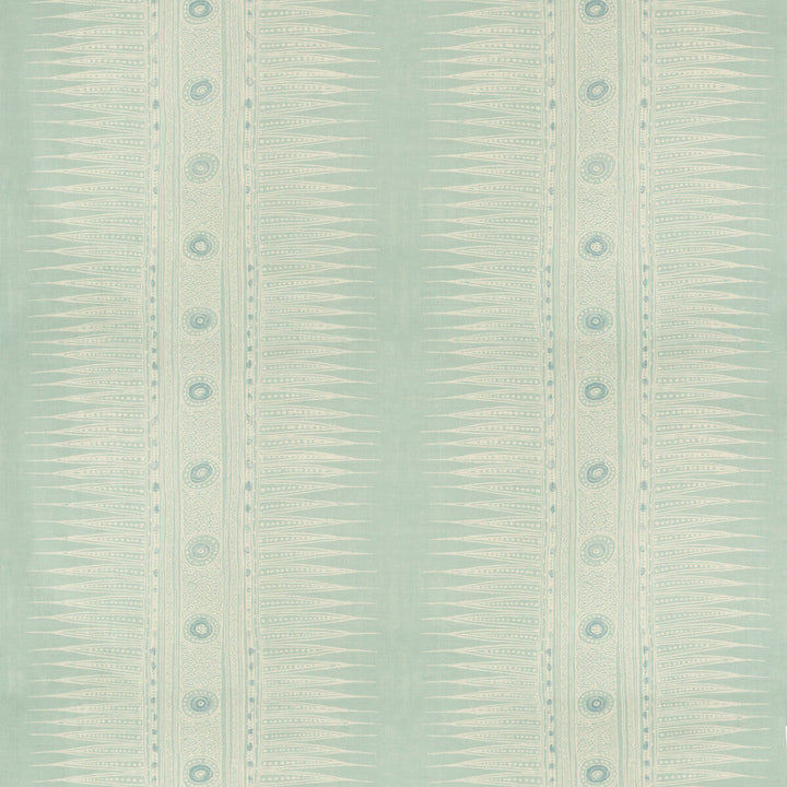 Indian Zag Aqua by Lee Jofa Designer Fabric SUZANNE RHEINSTEIN III LINEN - 60%;COTTON - 30%;NYLON - 10% Thailand MEDIUM Horizontal: 27 and Vertical: 27 54 - Swanky Fabrics -