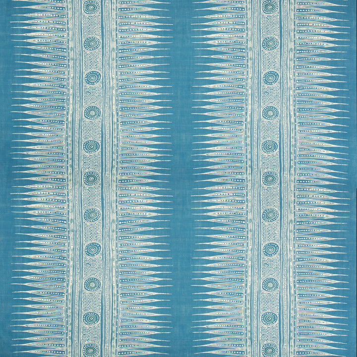 Indian Zag Marine by Lee Jofa Fabric SUZANNE RHEINSTEIN III LINEN - 60%;COTTON - 30%;NYLON - 10% Thailand MEDIUM Horizontal: 27 and Vertical: 27 54 - Fabric Carolina -