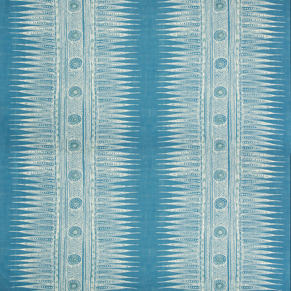 Indian Zag Marine by Lee Jofa Fabric SUZANNE RHEINSTEIN III LINEN - 60%;COTTON - 30%;NYLON - 10% Thailand MEDIUM Horizontal: 27 and Vertical: 27 54 - Fabric Carolina -