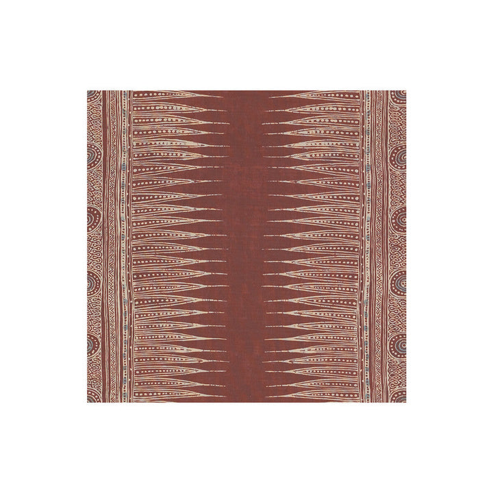 Indian Zag Paprika by Lee Jofa Fabric Lee Jofa Fabric Indian Zag PaprikaFabric SUZANNE RHEINSTEIN *HOLLYHOCK II LINEN - 60%;COTTON - 20%;MODAL - 20% Thailand </p><p>Repeat: H: 27, V: 27 54 - Fabric Carolina -