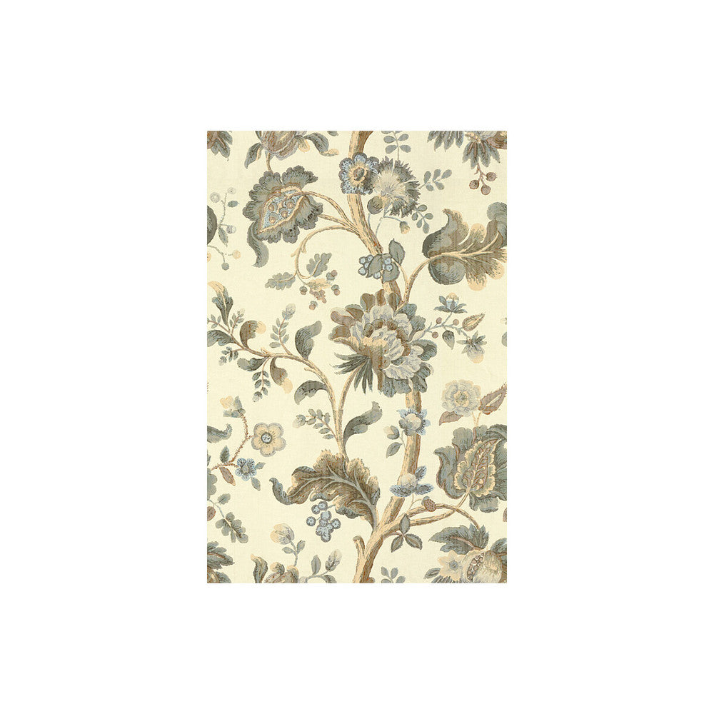 Treyes Print Sage by Lee Jofa Fabric HERITAGE COLLECTION COTTON - 100% Thailand LIGHT Horizontal: 24 and Vertical: 36 48 - Fabric Carolina -