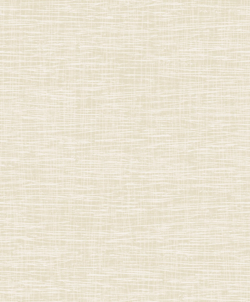 Crosshatch Texture Gold and Ivory by Seabrook Wallpaper Aura Netherlands 56.05 25.2" 20.5" - Fabric Carolina -