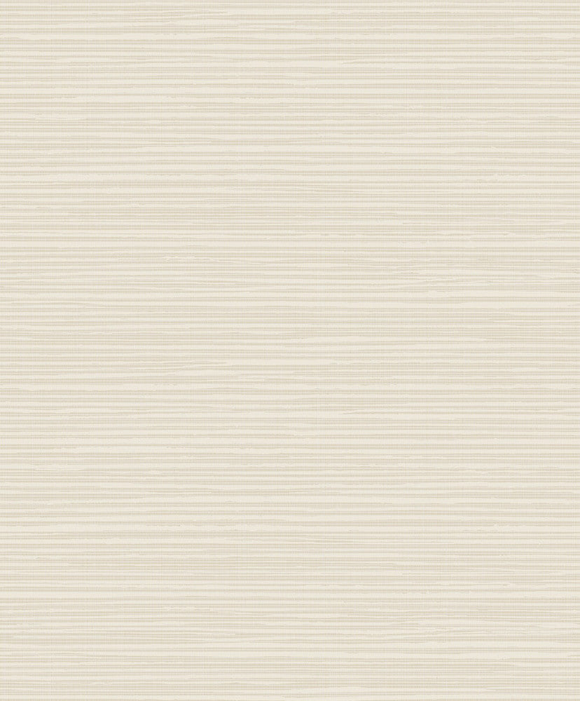 Horizontal Texture Cream and Ivory by Seabrook Wallpaper Aura Netherlands 56.05 10.43" 20.5" - Fabric Carolina -