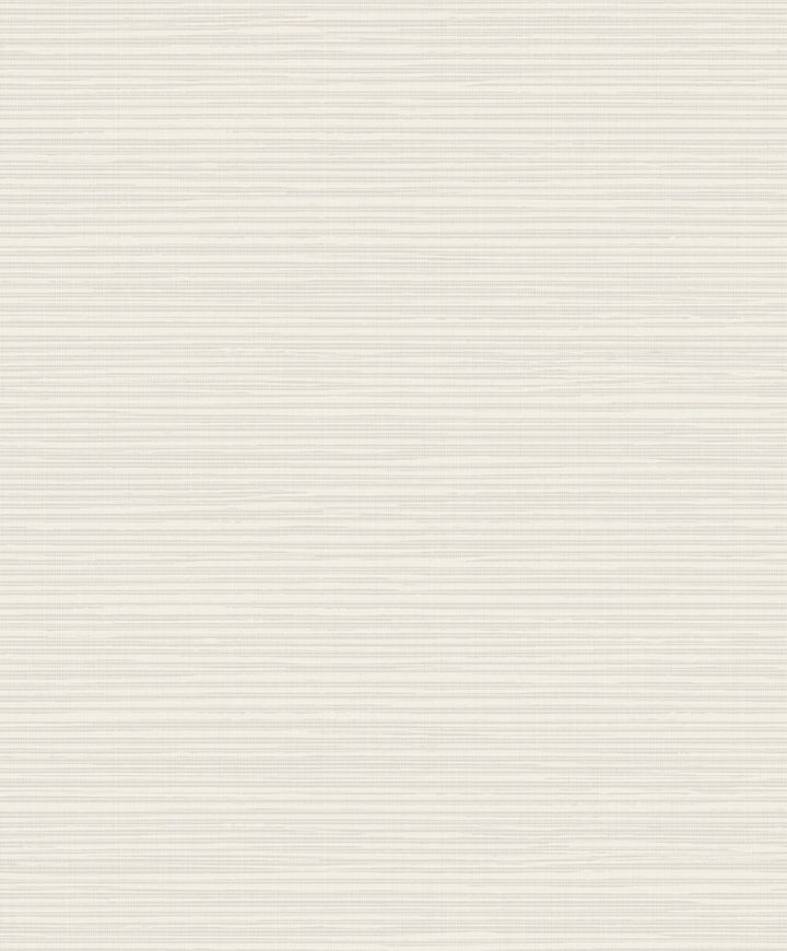 Horizontal Texture Silver and Ivory by Seabrook Wallpaper Aura Netherlands 56.05 10.43" 20.5" - Fabric Carolina -