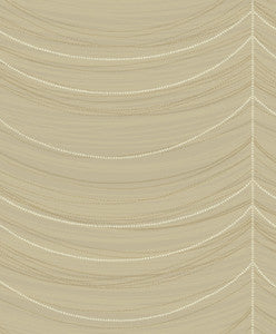 Beads Beige, Bronze, and Glitter by Seabrook Wallpaper