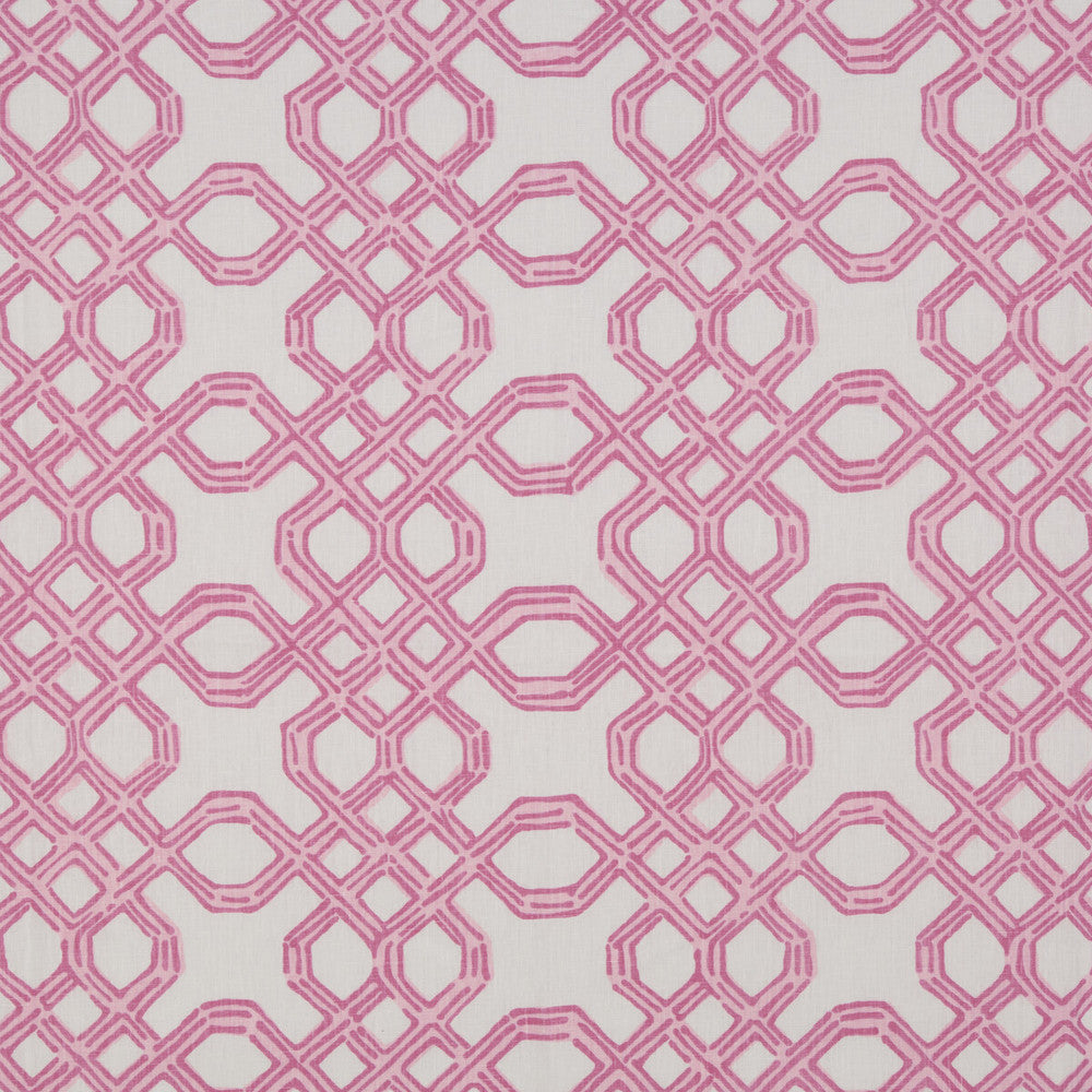Well Connected Conch Pink by Lee Jofa Fabric LILLY PULITZER II LINEN - 100% China MEDIUM Horizontal: 18 and Vertical: 18 54 - Fabric Carolina -