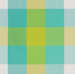 Happy Plaid Seafoam/Tini by Lee Jofa Fabric