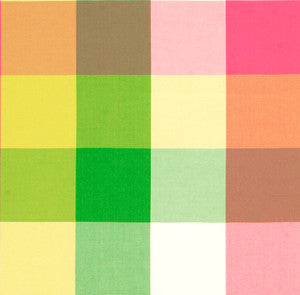 Happy Plaid Pink/Green by Lee Jofa Fabric