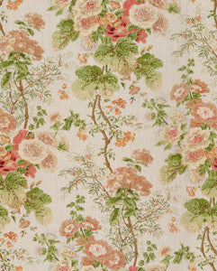Hollyhock Hdb Coral/Apple by Lee Jofa Fabric