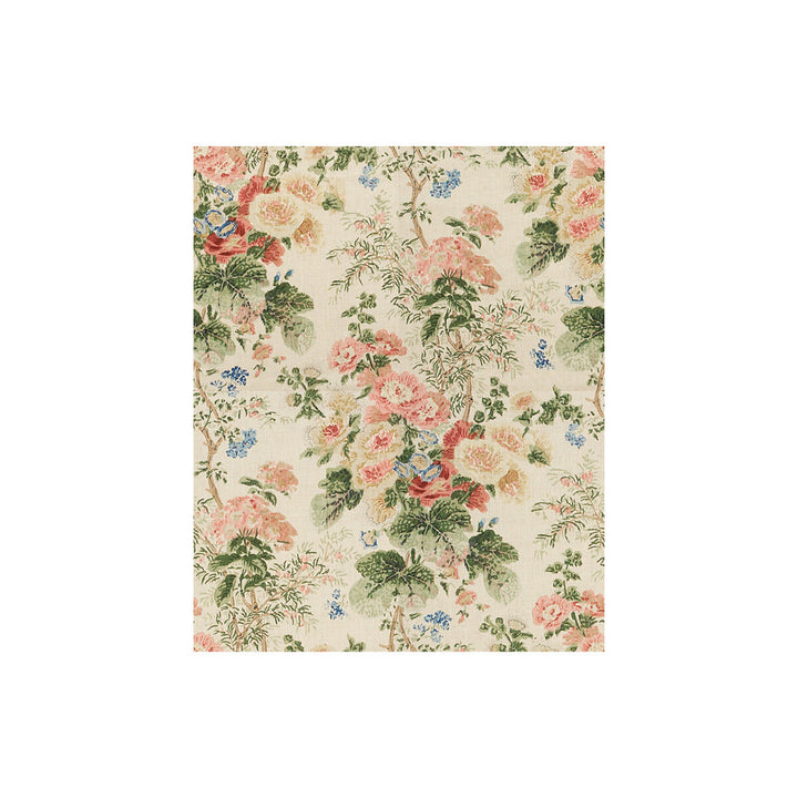 Hollyhock Hdb Multi by Lee Jofa Fabric LINEN - 100% Thailand Horizontal: 49 and Vertical: 40.25 49 - Fabric Carolina -