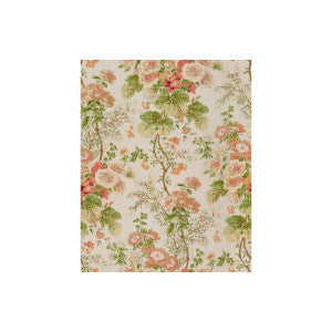 Hollyhock Hdb Coral/Apple by Lee Jofa Fabric