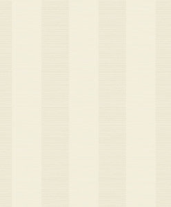 Stripe Cream and Ivory by Seabrook Wallpaper