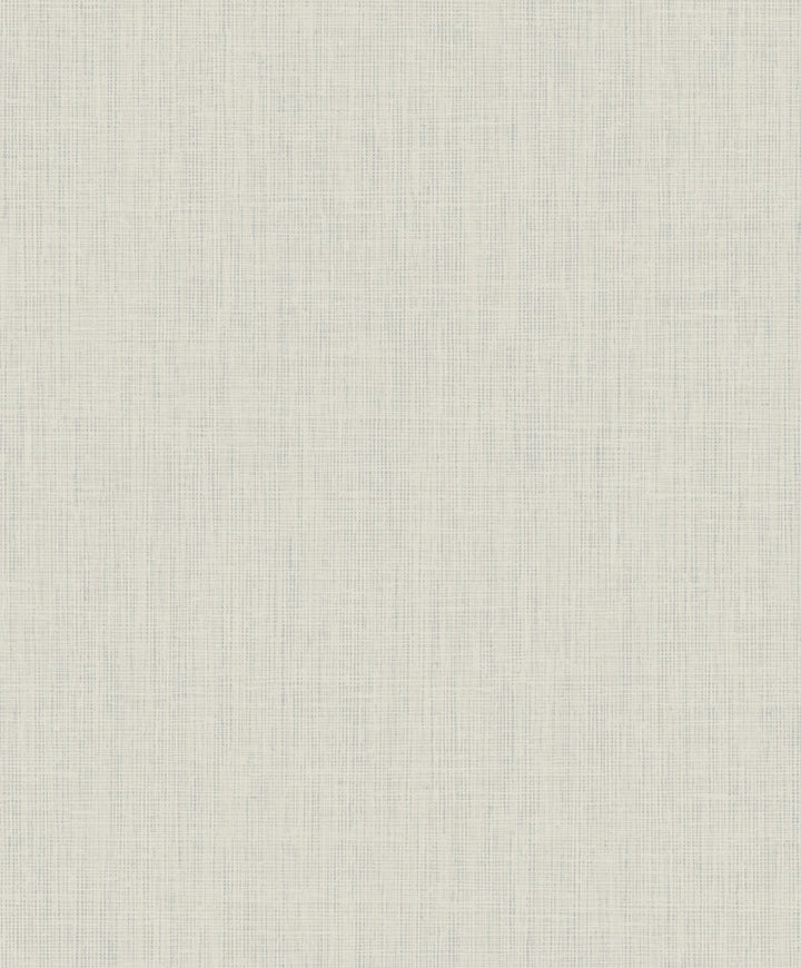 Elegant Burlap Powder Blue and Ivory by Seabrook Wallpaper Aura Netherlands 56.05 12.6" 20.5" - Fabric Carolina -