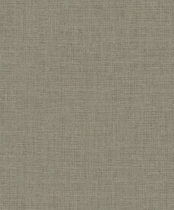 Elegant Burlap Taupe and Silver by Seabrook Wallpaper