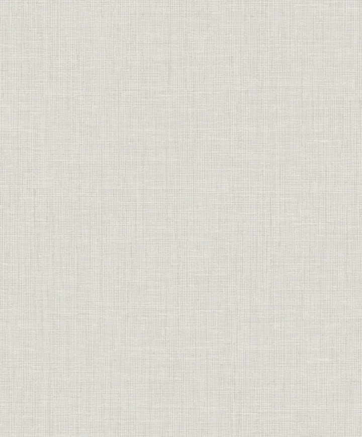 Elegant Burlap Silver and Beige by Seabrook Wallpaper Aura Netherlands 56.05 12.6" 20.5" - Fabric Carolina -