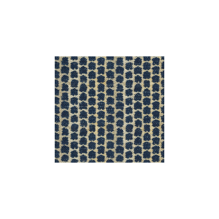 Kaya Indigo by Lee Jofa Fabric THE MALIKA COLLECTION COTTON - 63%;LINEN - 37% Italy HEAVY Horizontal: 2.5 and Vertical: 3.5 54.5 - Fabric Carolina -