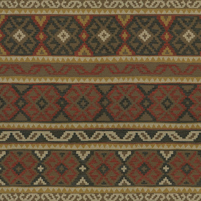 Kekoua Paprika/Coal by Lee Jofa Fabric