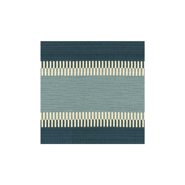Dorinda Stripe Blue by Lee Jofa Fabric THE KARENZA COLLECTION COTTON - 64%;RAYON - 16%;POLYESTER - 15%;FLAX - 5% United States HEAVY Horizontal: 0 and Vertical: 13.75 54 - Fabric Carolina -