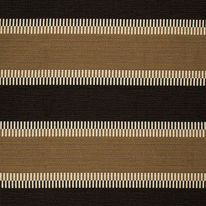 Dorinda Stripe Mocha/Onyx by Lee Jofa Fabric
